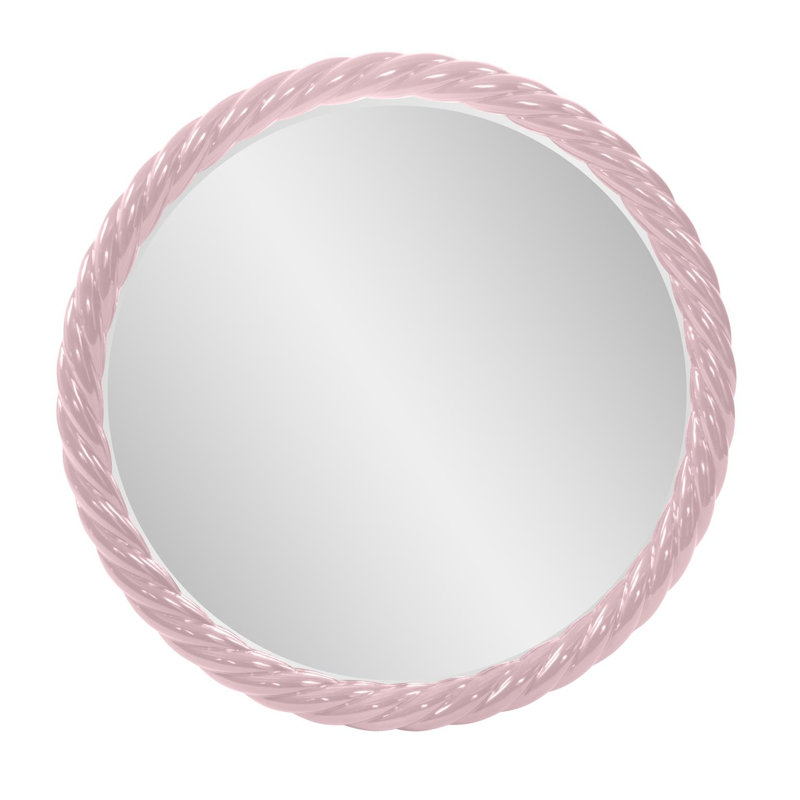 Mara Round Mirror, Lilac