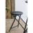 60.83X24x32.3" Black Stowable Side Table And Two Seats