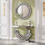 Miroir rond en cristal 33,46 "(85Cm)