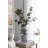D5.9X11.8"H Fluted Accent Vases With Ribbed Design (Set Of 2)