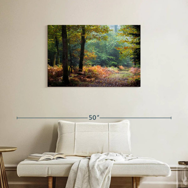 Harnek, feuilles d'automne de la forêt, H 24 po x l 36 po