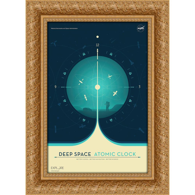 Deep Space Atomic Clock Blue