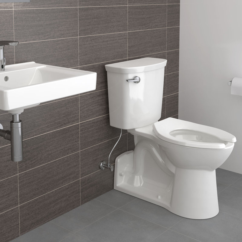 Siège de toilette allongé universel robuste, Charnière