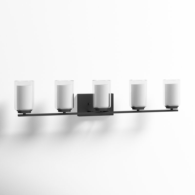 Arie 5 - Light Dimmable Vanity Light, Matte Black