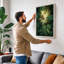 Jungle Light Tropical - Wrapped Canvas-912357331-912357337