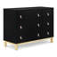Commode à 6 tiroirs babyGap par Delta Children avec poignées en cuir et tiroirs emboîtables-1604849983