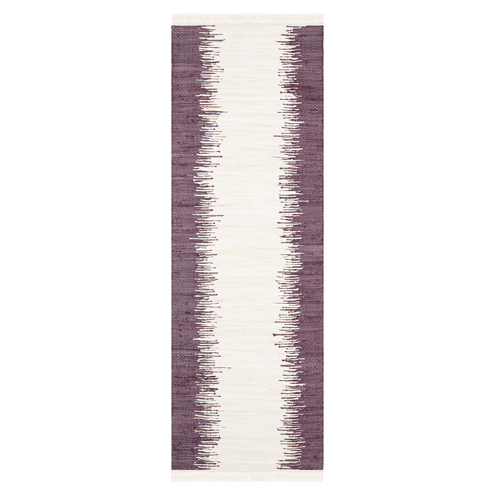 Cayman Hand Woven Cotton Striped Rug
