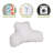 Solid Sherpa Faux Leather Backrest Pillow-1466330040