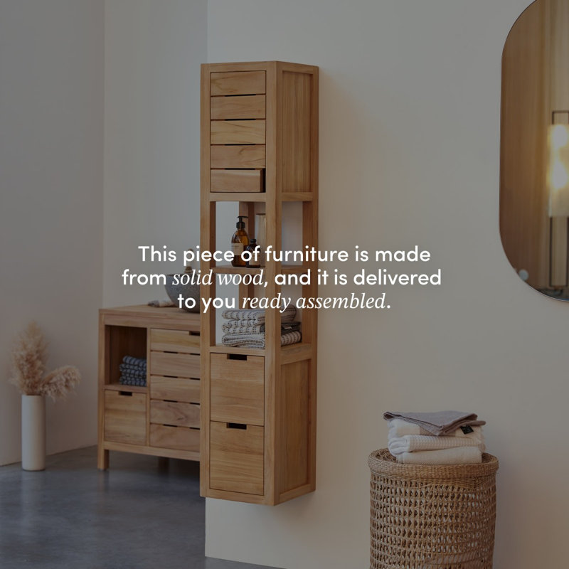 Serena Solid Teak Column
