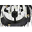 Luminaire suspendu rond en cristal Athol 12 pouces noir-1033408596-1033430242-944672042