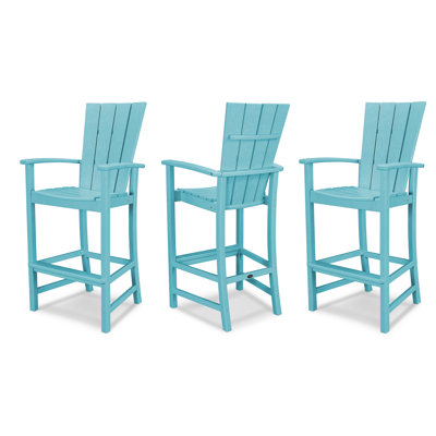 POLYWOOD® Quattro Patio Bar Stool