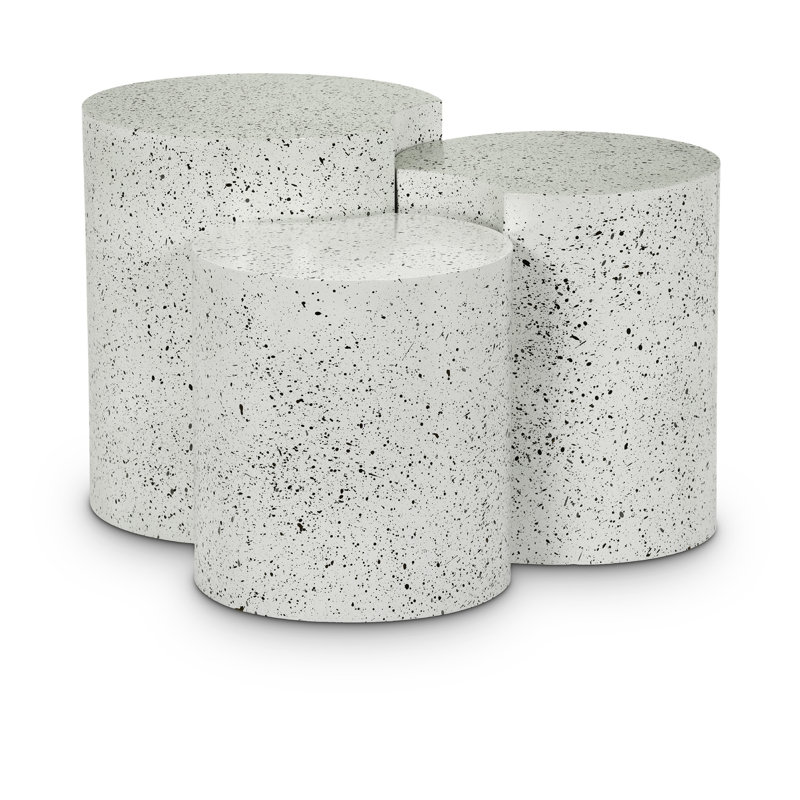 Table de bout Hylie, Blanc