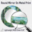 Tropical Coastal Beach Tranquility - miroir décoratif nautique, impression métallique-1508584627