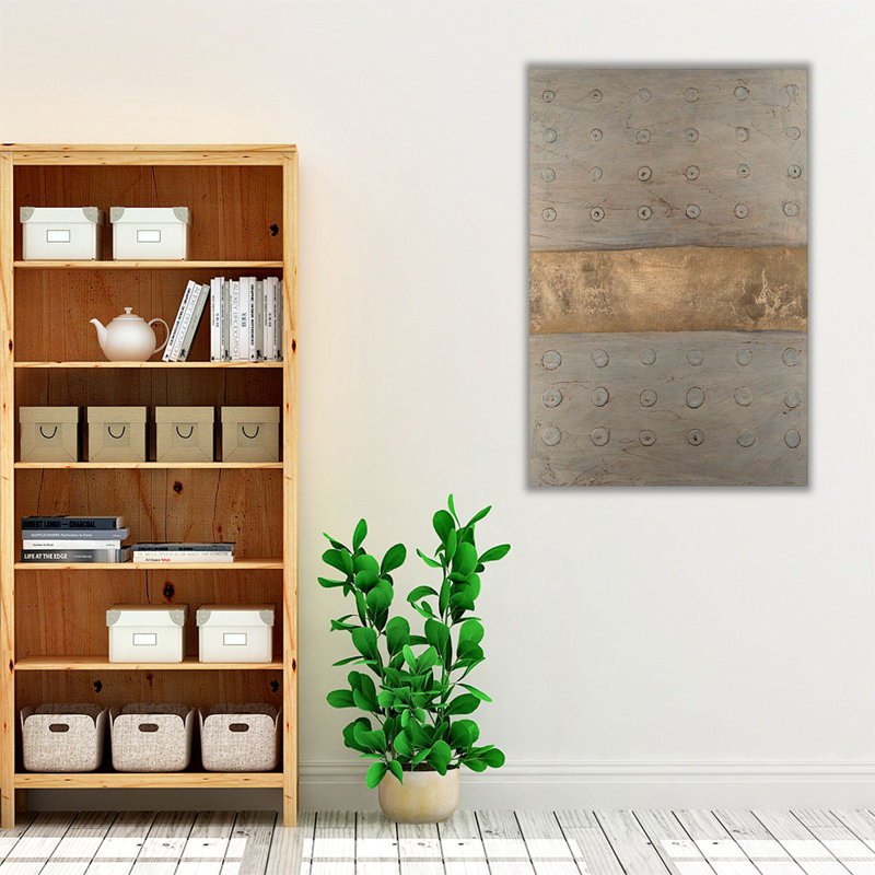 Neutral Dot Matrix II - reproduction d'art sur toile, H 30 po x l 20 po
