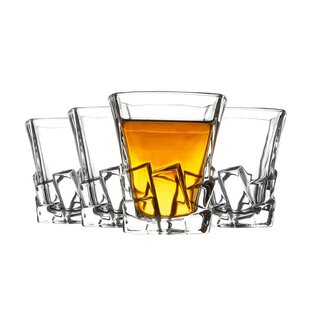 Brilliant Ashford 8 - Piece 10.48oz. Glass Whiskey Glass Glassware