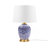 Blue Ceramic Ginger Jar Table Lamp