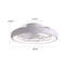Ventilateur de plafond sans lame à intensité variable de 20 po avec lumières DEL Juneann-304247354