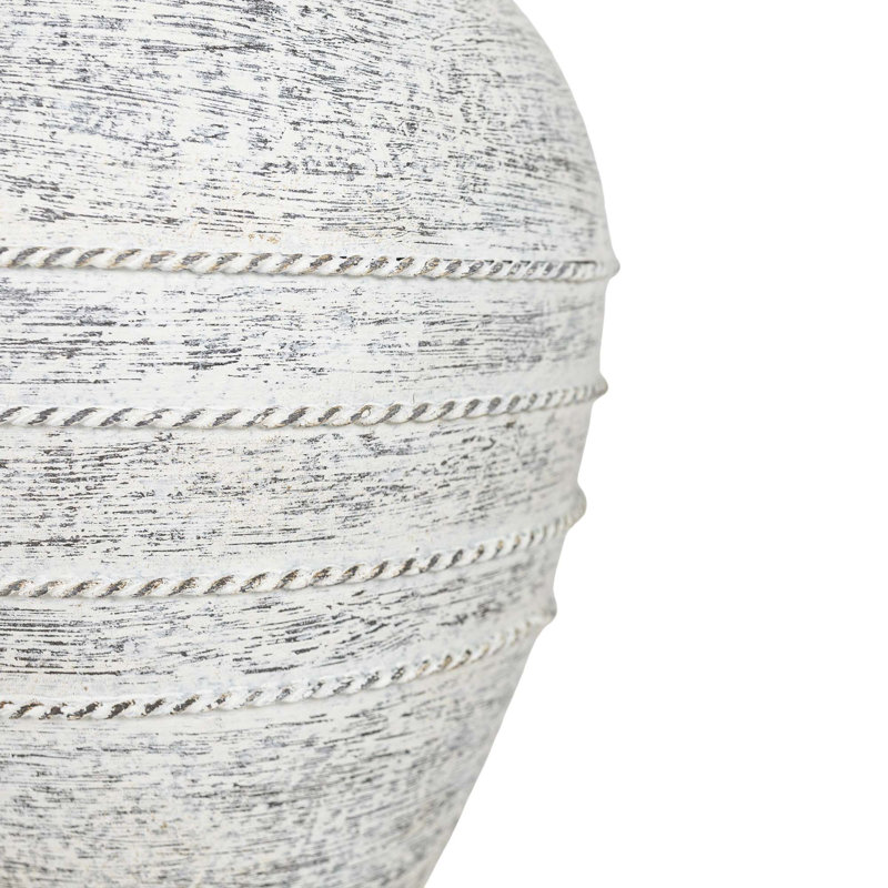 Shevone Metal Table Vase