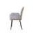 Modern Velvet Dining Chairs 2-Piece Set - Soft Cushioned Seats With Iron Frames In Mustard-277189014