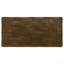 Carbon Knotty Nutmeg Rectangular Dining Table