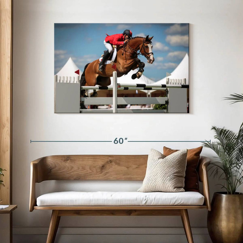 Saut de cheval Sirci, H 30 po x l 45 po