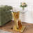 Glass Top End Table-97779115