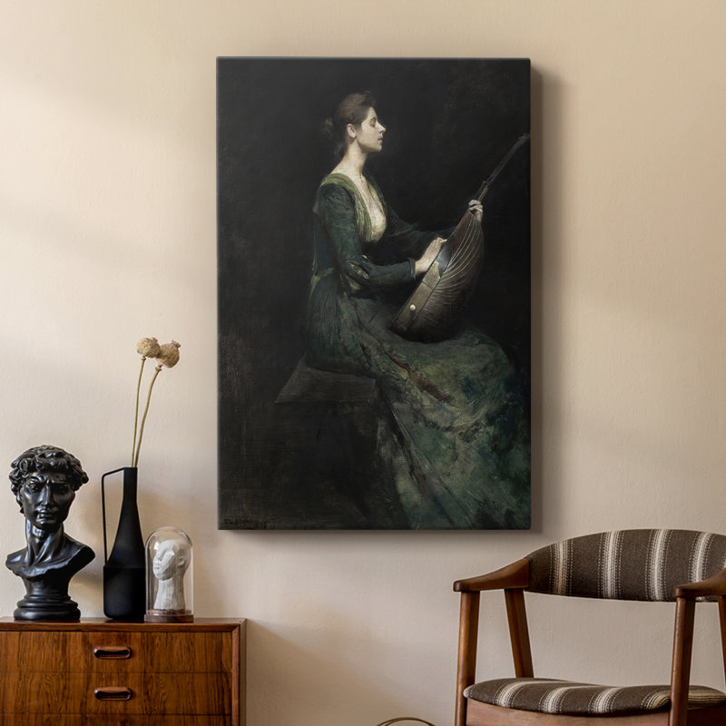 Portrait rétro, impression XXV - galerie Cavas sur mesure, H 27 po x l 18 po