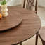 Ensemble de table à manger en bois massif de style français-122721938-122721937