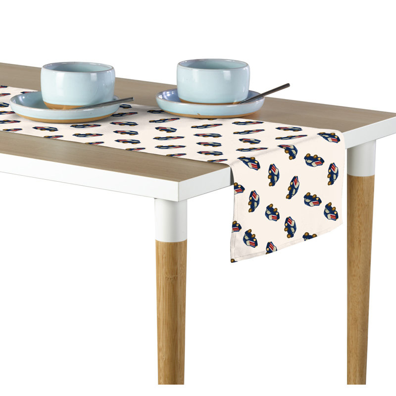 Kevynne Geometric Table Runner, 72" x 12"