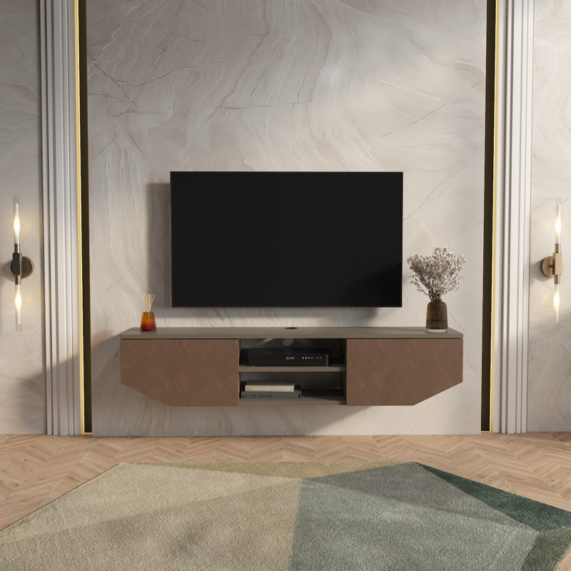 Hera TV Unit For TVs Up To 55 Inch, Brown