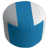 Argent / Bleu / Blanc