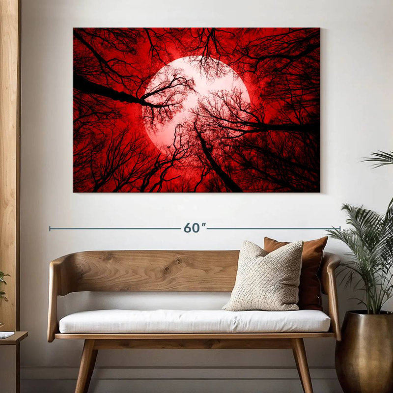Hitzel Halloween Night Sky, 34" H x 51" W