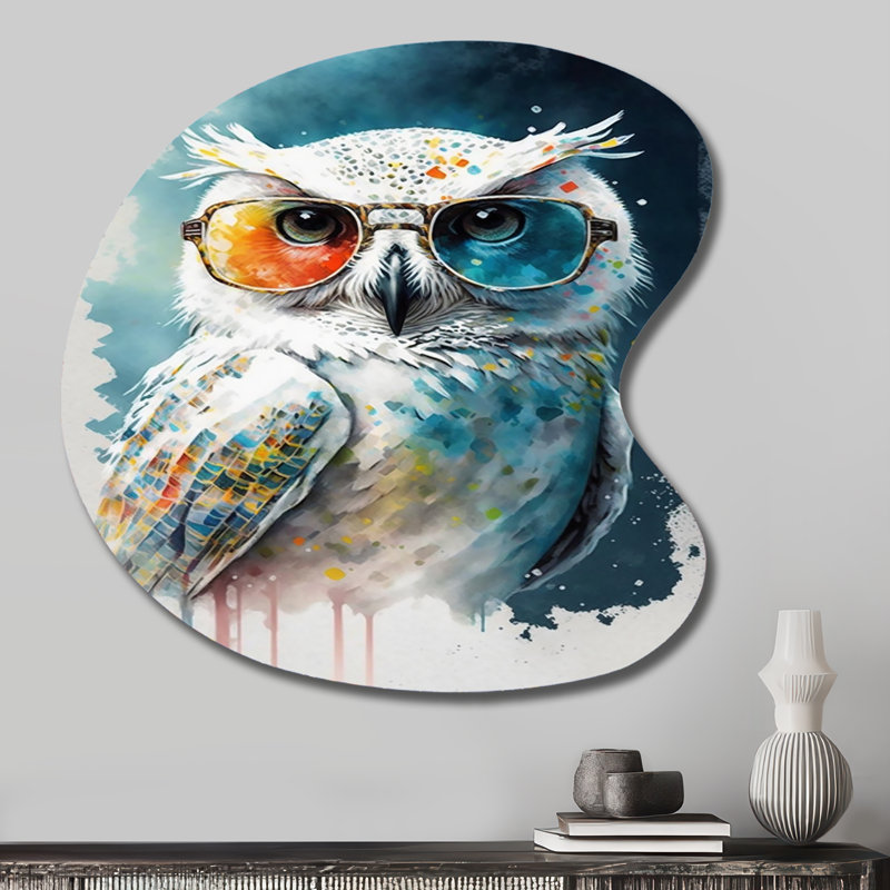 Art mural en métal asymétrique Cool, H 27 po x l 27 po