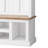 Farmhouse Style Hall Tree with Wide Storage Seating Bench, Entryway Shoe Cabinet with 13 Compartments, Elegant Coat Rack with 6 Hooks for Mudroom, Living room-129165207