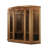 Dynamic Infrared 3 - Person FAR Infrared Sauna in Cedar
