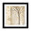 « golden aquarelle forest iii », reproduction d’art sur toile