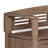 Entryway Storage Bench - Rustic Natural Aged Brown