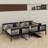 Full Over Full Bunk Bed With Ladder-867652892