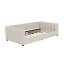 Grand lit plateforme tapissier-847925767