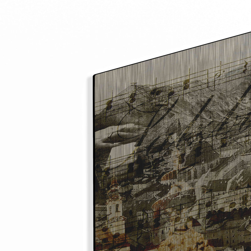 «Classical Music» par GraphINC, impression sur métal sans cadre, H 16 po x l 24 po x P 0,13 po