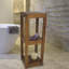 12" W x 33.25" H Shelves