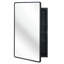 Armoire à miroir en métal à fixation murale ou encastrée-374772280