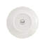 Elama Olevia 6 Piece Stoneware Salad Plate Set in White, Service for 6