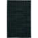 Chelsea Wool Geometric Area Rug in Black