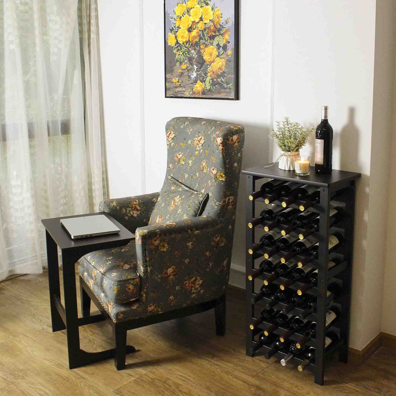Carrena Wine Bottle Rack, Black