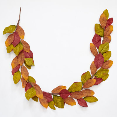 6' Faux Leaves Garland