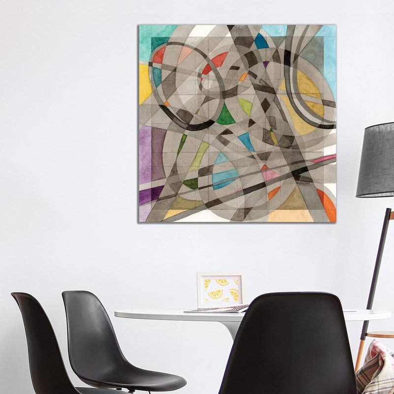 Overpass 1 Piece Wrapped Canvas Painting, 93.98cm H x 93.98cm W x 1.91cm D