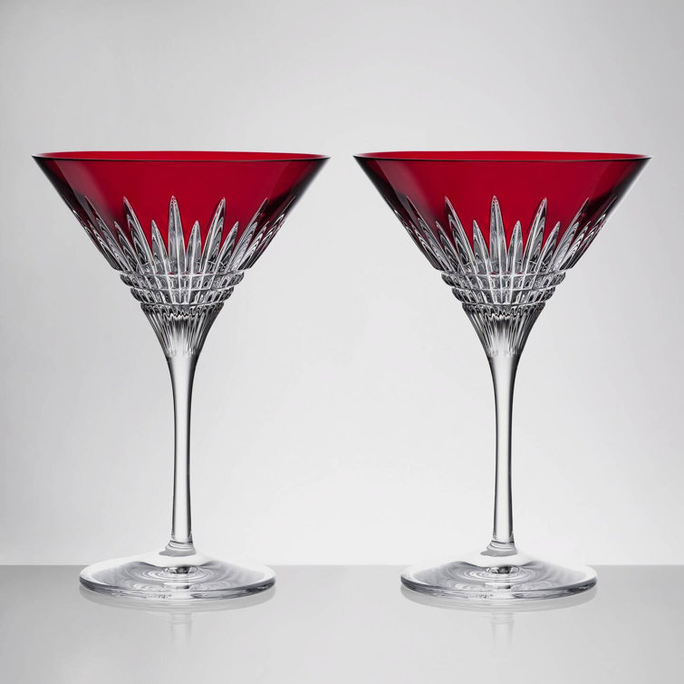 Simply Red Martini Glass by Waterford Crystal