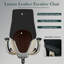 Regalia Ergonomic Genuine Leather Executive Office Chair with High Back Support-138046744