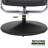 Upholstered Reclining Swivel Chair with Adjustable Angle and Footrest-944131741